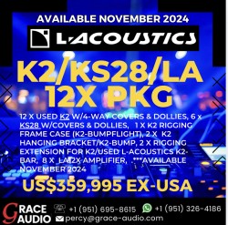 K2/KS28/LA12X PKG (12/6) AVAILABLE NOV/2024