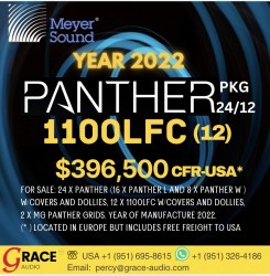 PANTHER (36) /1100LFC (12) Package in like new condition !