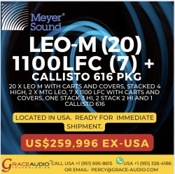 LEO (20)/1100LFC (7) + CALISTO 616 PKG in great condition!
