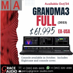 grandMA3 Full size W/case in like new Condition!