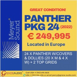 PANTHER w/covers and dollies in great condition ! PKG24