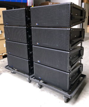 Meyer Sound LEOPARD / 900-LFC w/covers & dollies PKG in Very Good Condition.
